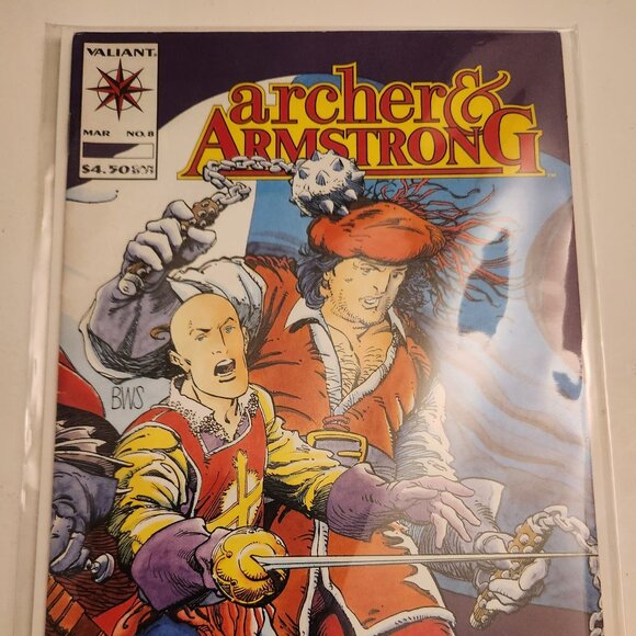 Archer and Armstrong #8 (1993) Valiant Comics Acclaim, 1st App of Ivar, NM - Picture 13 of 14